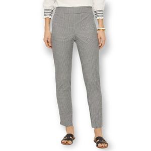 💥 NWT TALBOTS CHATHAM ANKLE PANTS - TAILORED CHECK size 8